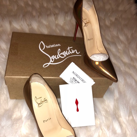 100% authentic bronze Christian louboutin - Picture 4 of 8